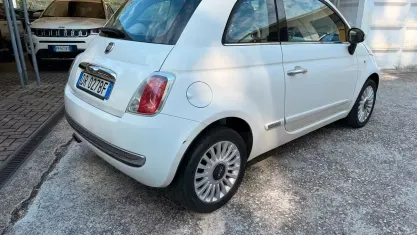 Usata Fiat 500 Lounge 69 CV (50 kW) 2008 Bianco Utilitaria