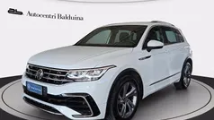 Bianco Usata 2022 VW Tiguan R-line SUV | 31.900 € (Buon prezzo)