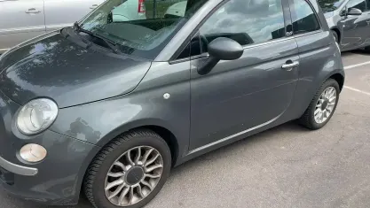 Usata Fiat 500C Lounge 69 CV (50 kW) 2014 Grigio Cabrio
