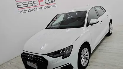 Usata Audi A3 150 CV (110 kW) 2022 Bianco Berlina