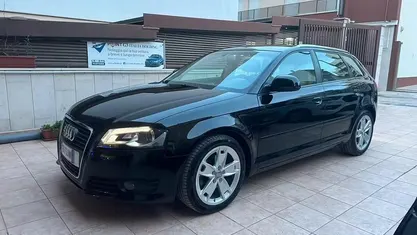 Usata Audi A3 S-Line 140 CV (102 kW) 2009 Nero Utilitaria