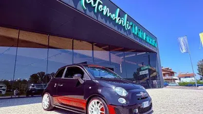 Usata Abarth 595 Turismo 160 CV (117 kW) 2016 Nero Utilitaria