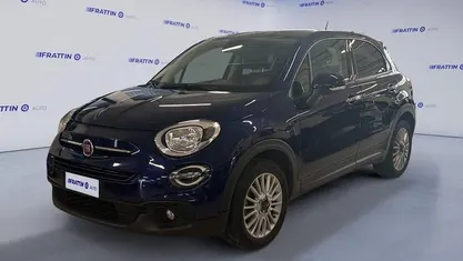 Usata Fiat 500X Connect 130 CV (95 kW) 2021 Blu SUV