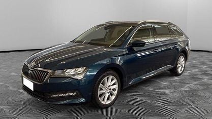 Brugt Skoda Superb Executive 150 HK (110 kW) 2022 Blå Stationcar