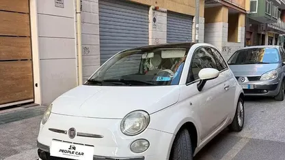 Begagnad Fiat 500 Lounge 69 HK (50 kW) 2009 Cab