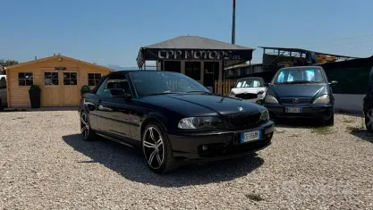 Usata BMW 318 Cabriolet 143 CV (105 kW) 2003 Nero Cabrio