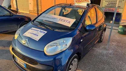 Usata Peugeot 107 54 CV (39 kW) 2006 Blu Utilitaria