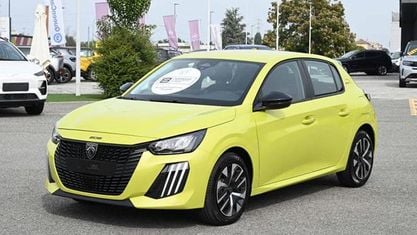 Nuova Peugeot 208 Style 101 CV (74 kW) 2025 Giallo Utilitaria