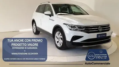 Usata VW Tiguan Elegance 150 CV (110 kW) 2023 Bianco SUV