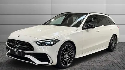 Nuova Mercedes C220 200 CV (147 kW) 2025 Nero Station wagon