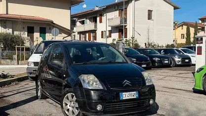Usata Citroën C2 VTR Sport 70 CV (51 kW) 2005 Nero Utilitaria
