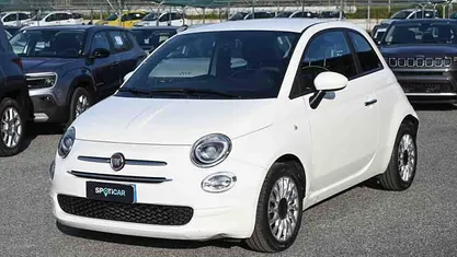 Bianco Usata 2020 Fiat 500 Star Due volumi | 10.900 € (Buon prezzo)