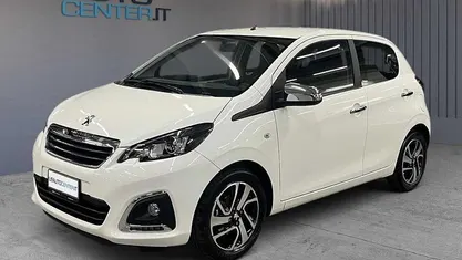 Usata Peugeot 108 Allure 72 CV (52 kW) 2020 Bianco Utilitaria