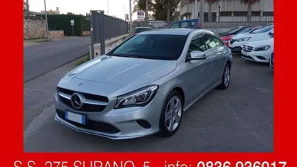 Argento Usata 2018 Mercedes CLA200 Shooting Brake Sport Station wagon | 19.900 € (Buon prezzo)