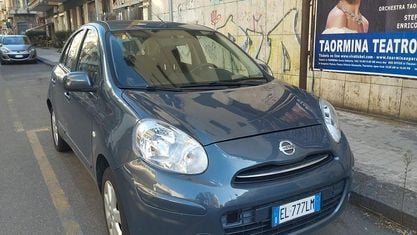 Usata Nissan Micra Tekna 80 CV (58 kW) 2012 Grigio Utilitaria