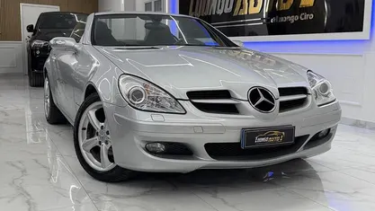 Usata Mercedes SLK200 163 CV (119 kW) 2004 Grigio Cabrio