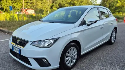 Usata Seat Ibiza XCELLENCE 80 CV (58 kW) 2018 Bianco Utilitaria