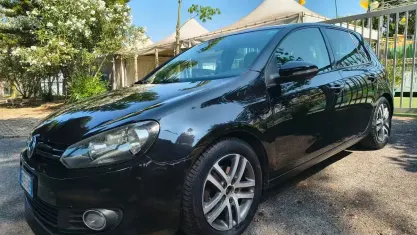 Usata VW Golf VI Highline 110 CV (80 kW) 2009 Nero Berlina