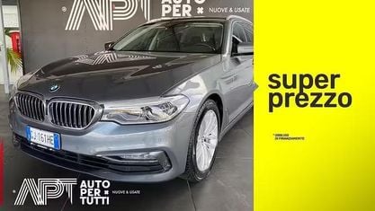 Second-hand BMW 530 Luxury Line 265 CP (194 kW) 2018 Gri Break