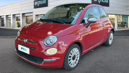 Usata Fiat 500 Lounge 69 CV (50 kW) 2018 Rosso Utilitaria