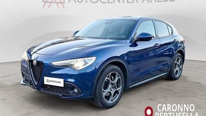 Second-hand Alfa Romeo Stelvio Sprint 190 CP (139 kW) 2022 Albastru SUV
