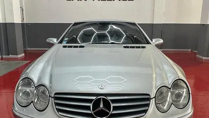 Usata Mercedes SL350 245 CV (180 kW) 2004 Grigio Cabrio
