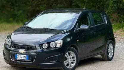Usata Chevrolet Aveo LTZ 86 CV (63 kW) 2012 Nero Berlina