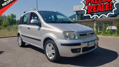 Usata Fiat Panda Emotion 69 CV (50 kW) 2010 Argento Utilitaria