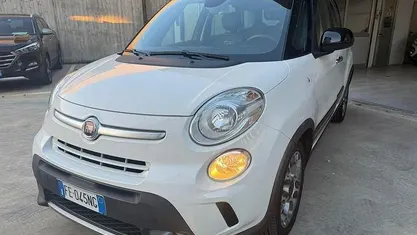 Bianco Usata 2016 Fiat 500L Trekking Monovolume | 9600 € (Buon prezzo)