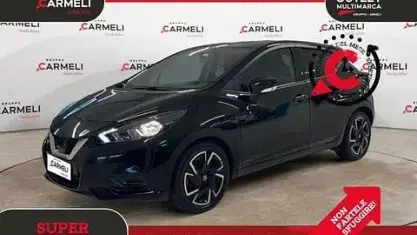 Usata Nissan Micra Acenta 92 CV (67 kW) 2022 Nero Utilitaria