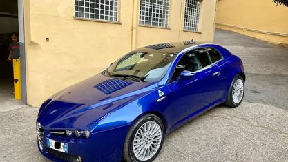 Begagnad Alfa Romeo Brera 260 HK (191 kW) 2006 Blå Sportkupé