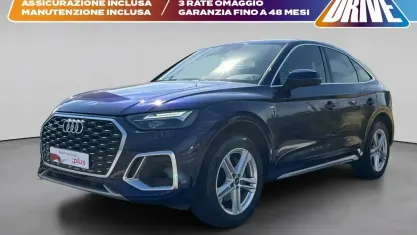 Usata Audi Q5 Sportback S-Line 204 CV (150 kW) 2022 Blu SUV