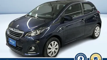 Usata Peugeot 108 Active 82 CV (60 kW) 2015 Blu Berlina