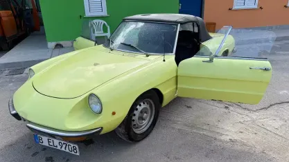 Usata Alfa Romeo Spider Veloce 131 CV (96 kW) 1970 Giallo Cabrio