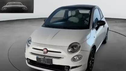 Usata Fiat 500 Lounge 69 CV (50 kW) 2018 Bianco Cabrio