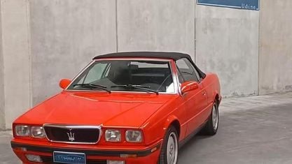 Begagnad Maserati Biturbo 224 HK (164 kW) 1991 Röd Cab
