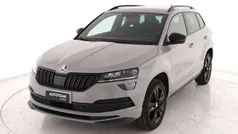 Grigio acciaio Usata 2021 Skoda Karoq SportLine SUV | 23.900 € (Buon prezzo)