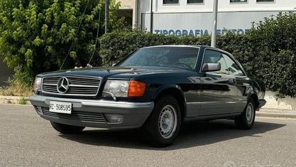 Usata Mercedes 500 231 CV (169 kW) 1985 Nero Coupé