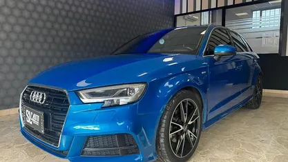 Usata Audi A3 149 CV (109 kW) 2017 Blu Berlina