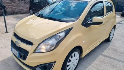 Usata Chevrolet Spark 68 CV (50 kW) 2013 Giallo Utilitaria