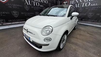 Usata Fiat 500 69 CV (50 kW) 2009 Bianco Cabrio