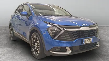 Usata Kia Sportage Style 179 CV (131 kW) 2022 Blu flame SUV