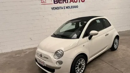 Usata Fiat 500 69 CV (50 kW) 2014 Bianco Cabrio