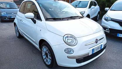 Usata Fiat 500C Lounge 69 CV (50 kW) 2011 Bianco Cabrio