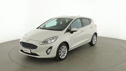 Usata Ford Fiesta Titanium 86 CV (63 kW) 2019 Bianco Utilitaria