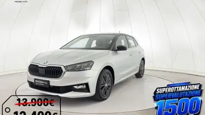 Usata Skoda Fabia Style 80 CV (58 kW) 2023 Argento tetto nero Utilitaria