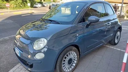Usata Fiat 500 Lounge 69 CV (50 kW) 2009 Grigio Cabrio