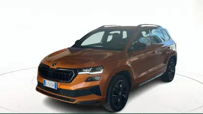 Usata Skoda Karoq SportLine 116 CV (85 kW) 2022 Arancione SUV
