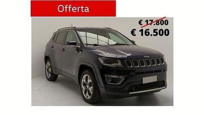Gebraucht Jeep Compass Limited 170 PS (125 kW) 2018 Blau SUV