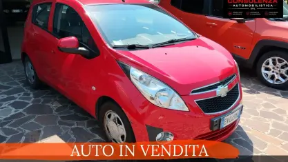 Usata Chevrolet Spark LS 68 CV (50 kW) 2012 Rosso Utilitaria
